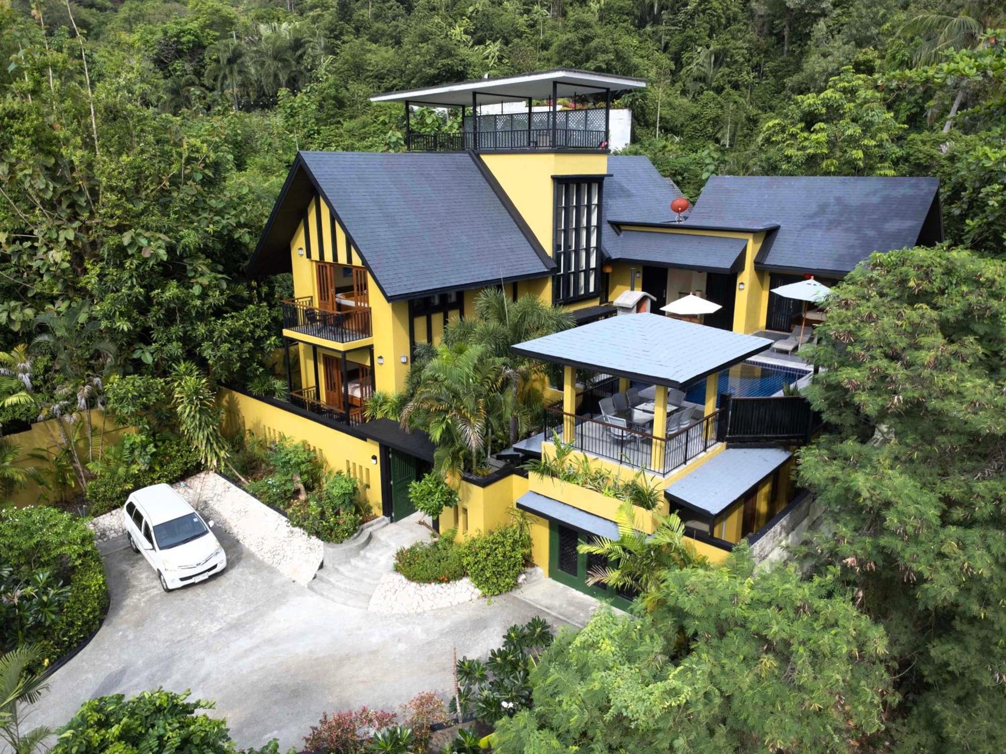 Butterfly Garden Villa Praia de Laem Set Exterior foto