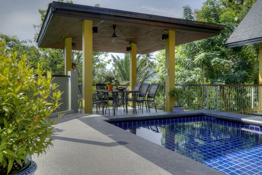 Butterfly Garden Villa Praia de Laem Set Exterior foto