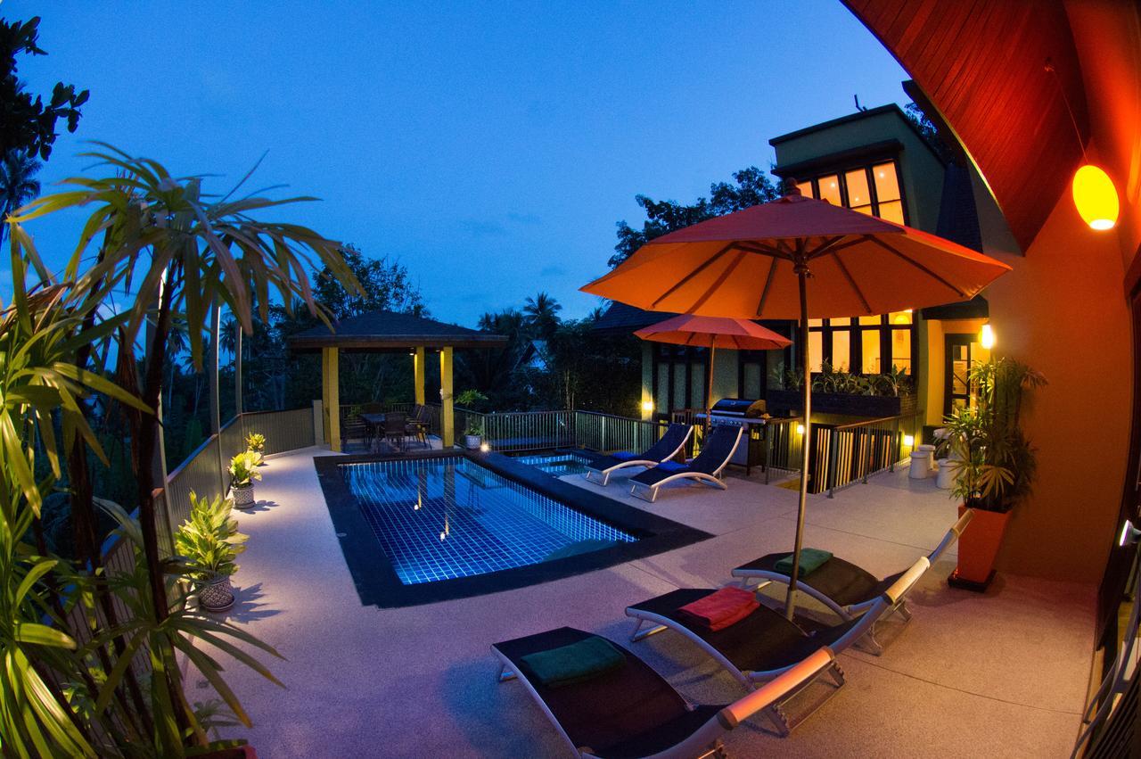 Butterfly Garden Villa Praia de Laem Set Exterior foto